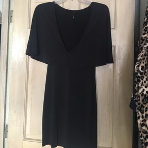 Black cocktail dress